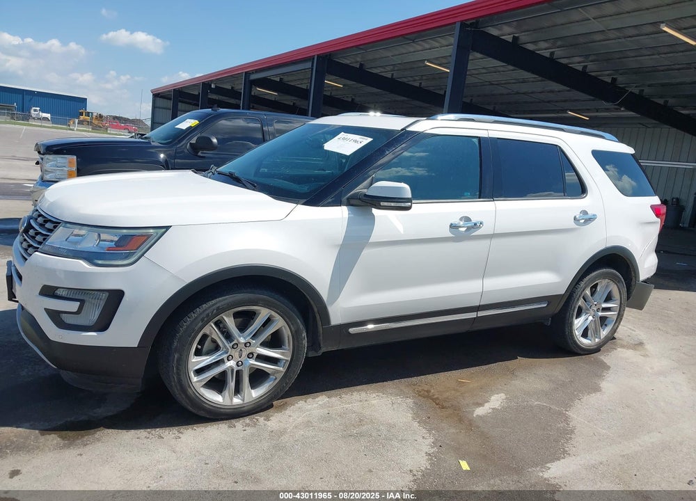 2017 FORD EXPLORER VIN: 1FM5K8F82HGE25424