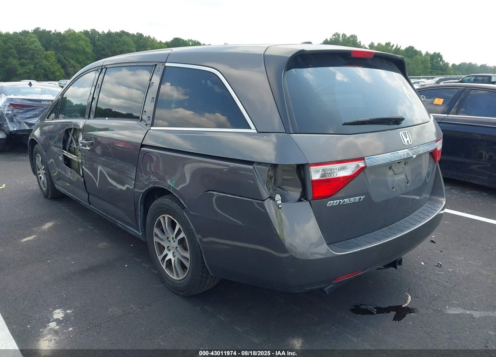2012 HONDA ODYSSEY EX-L VIN: 5FNRL5H62CB104726