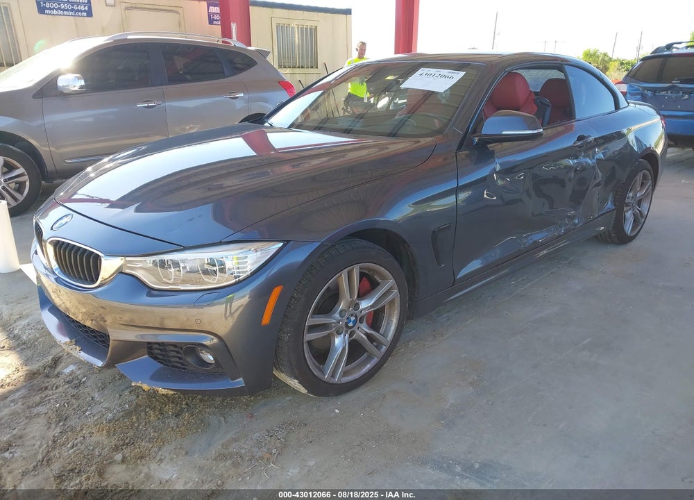 2016 BMW 4 SERIES VIN: WBA3T1C51GP821379