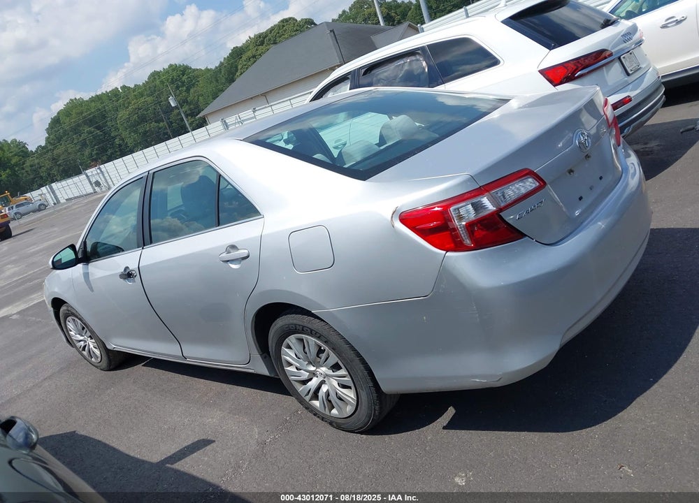 2012 TOYOTA CAMRY VIN: 4T1BF1FK4CU101198