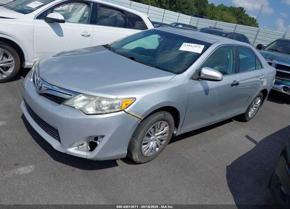 2012 TOYOTA CAMRY VIN: 4T1BF1FK4CU101198