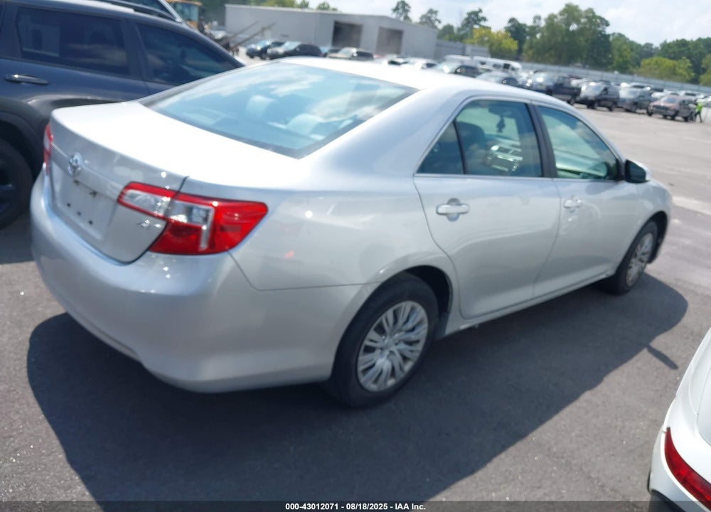 2012 TOYOTA CAMRY VIN: 4T1BF1FK4CU101198