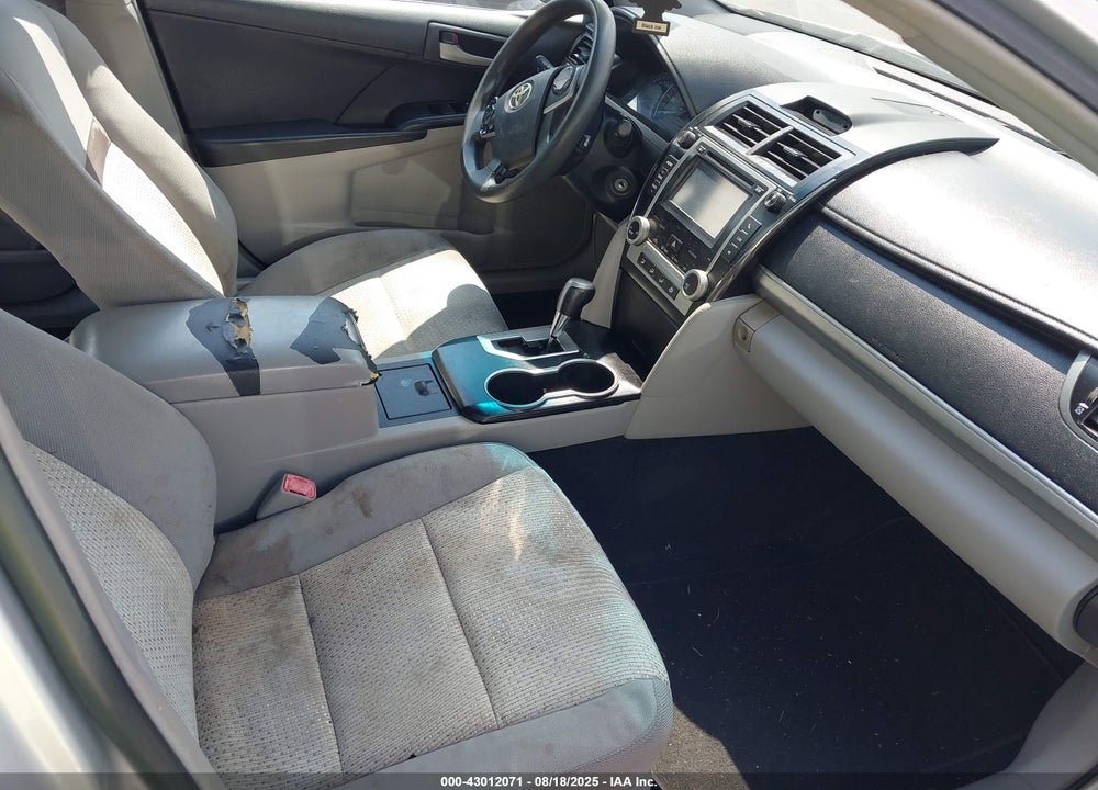 2012 TOYOTA CAMRY VIN: 4T1BF1FK4CU101198