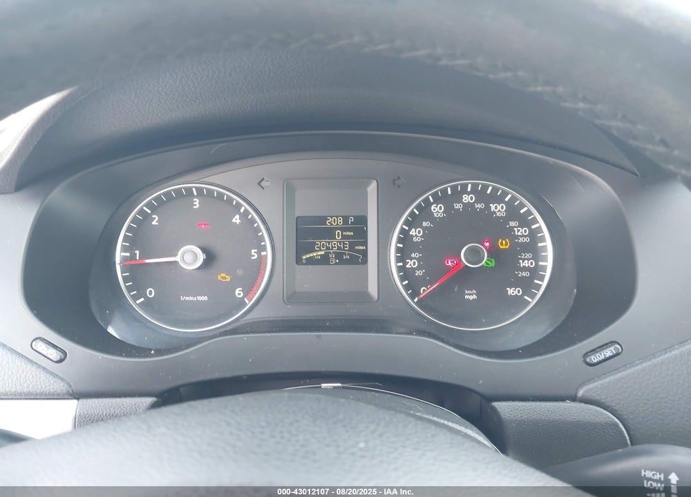 2012 VOLKSWAGEN JETTA VIN: 3VWLL7AJ9CM359334