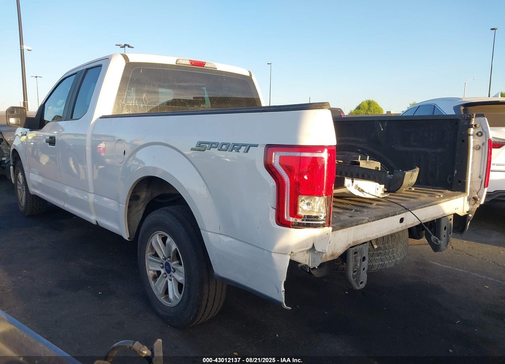 2015 FORD F-150 VIN: 1FTEX1C87FKD84039