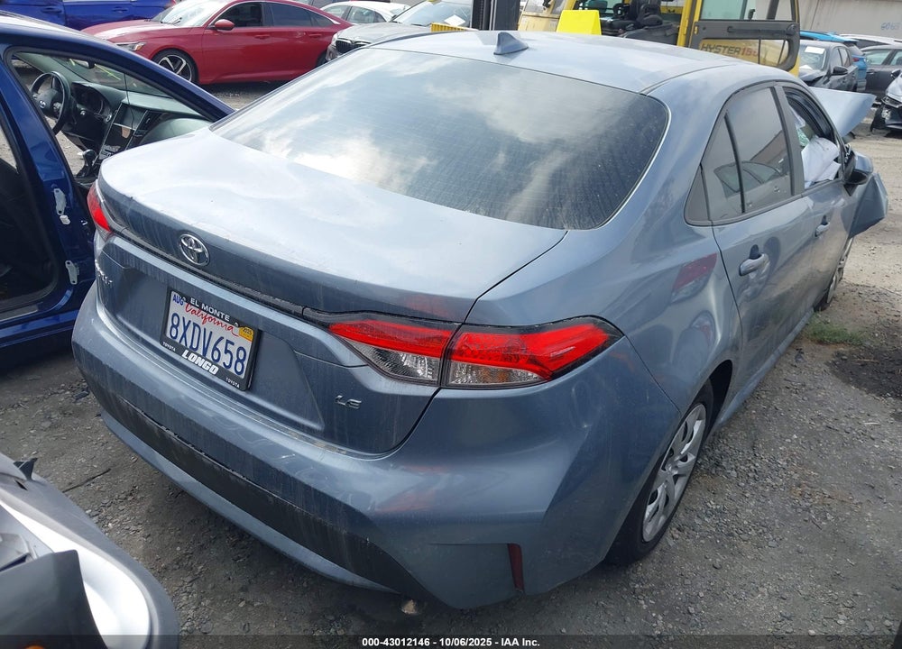 2022 TOYOTA COROLLA VIN: 5YFEPMAE9NP275169