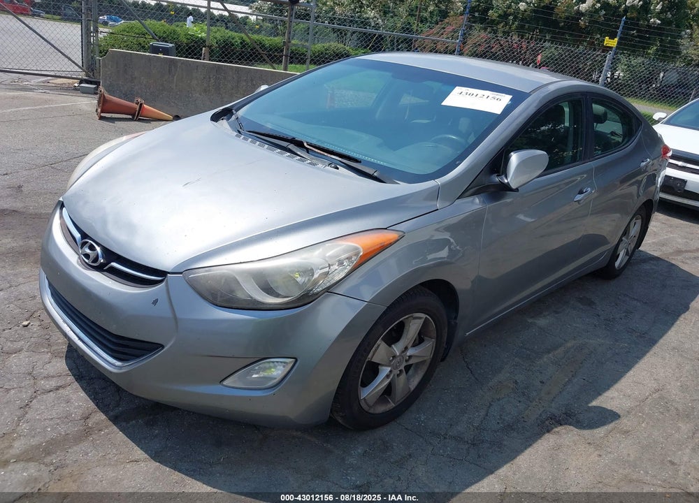 2012 HYUNDAI ELANTRA GLS (ULSAN PLANT) VIN: KMHDH4AE9CU383263