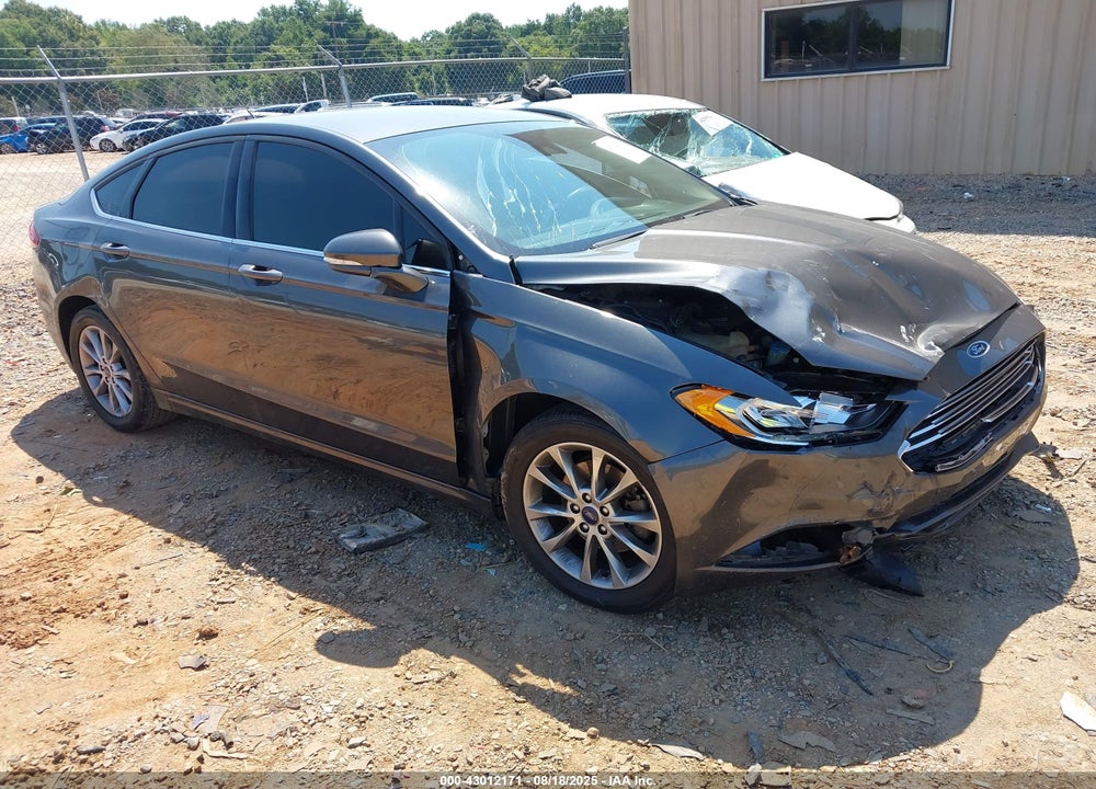 2017 FORD FUSION SE VIN: 3FA6P0H78HR375059