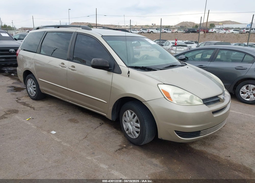 2005 TOYOTA SIENNA CE VIN: 5TDZA23C55S365915