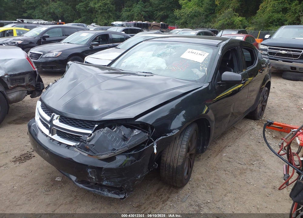 2013 DODGE AVENGER VIN: 1C3CDZCG7DN717278