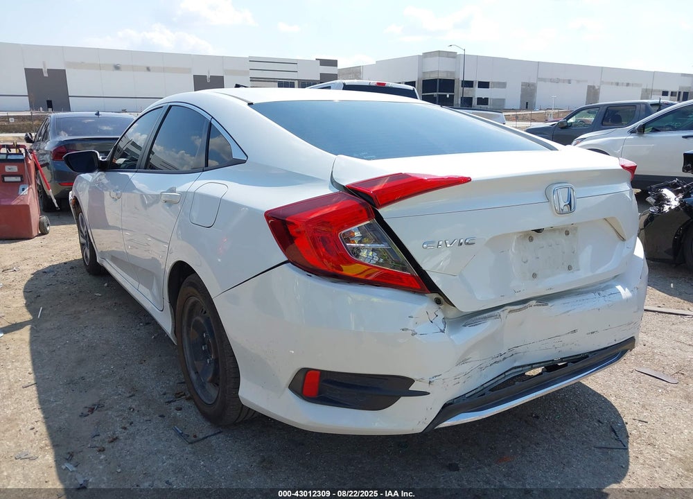 2019 HONDA CIVIC VIN: 19XFC2F6XKE207370