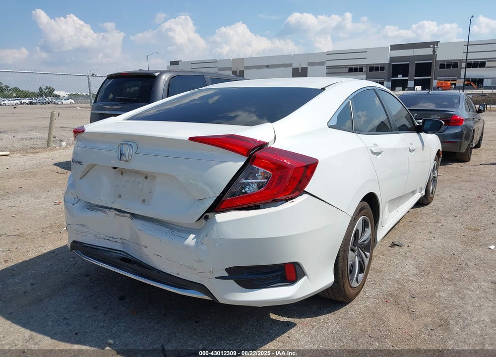 2019 HONDA CIVIC VIN: 19XFC2F6XKE207370