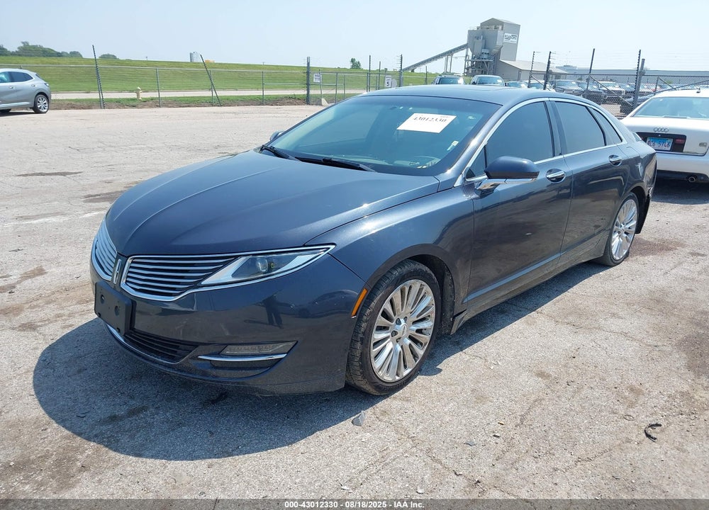 2014 LINCOLN MKZ VIN: 3LN6L2G98ER835610