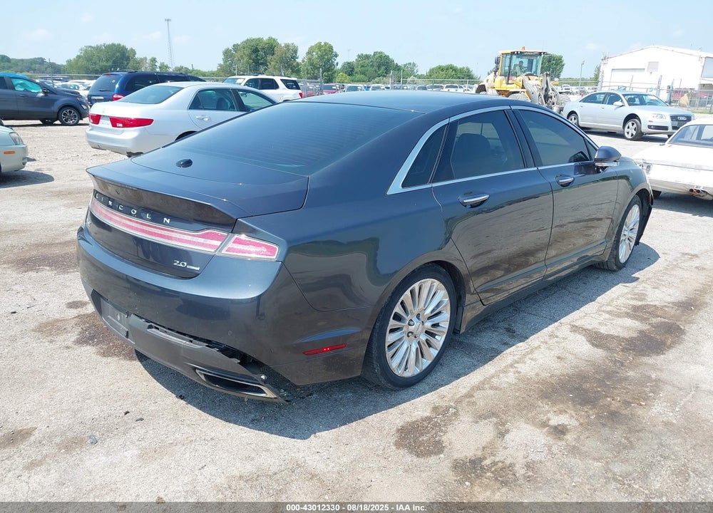 2014 LINCOLN MKZ VIN: 3LN6L2G98ER835610