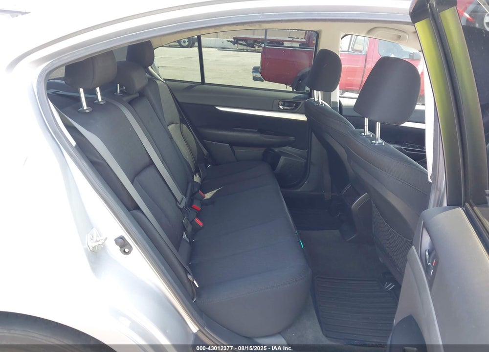 2012 SUBARU LEGACY VIN: 4S3BMBC67C3018586