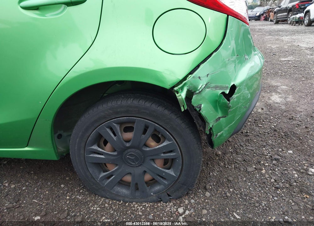 2012 MAZDA 2 VIN: JM1DE1KZ9C0150908
