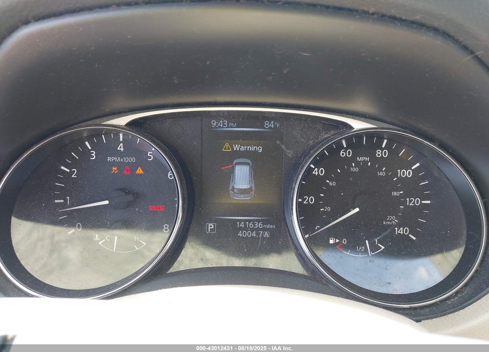 2014 NISSAN ROGUE VIN: 5N1AT2MT9EC807646