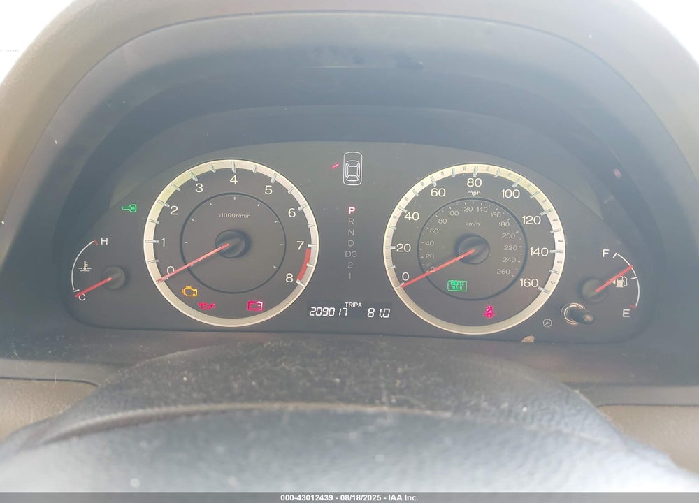 2010 HONDA ACCORD VIN: 1HGCP2F86AA147227