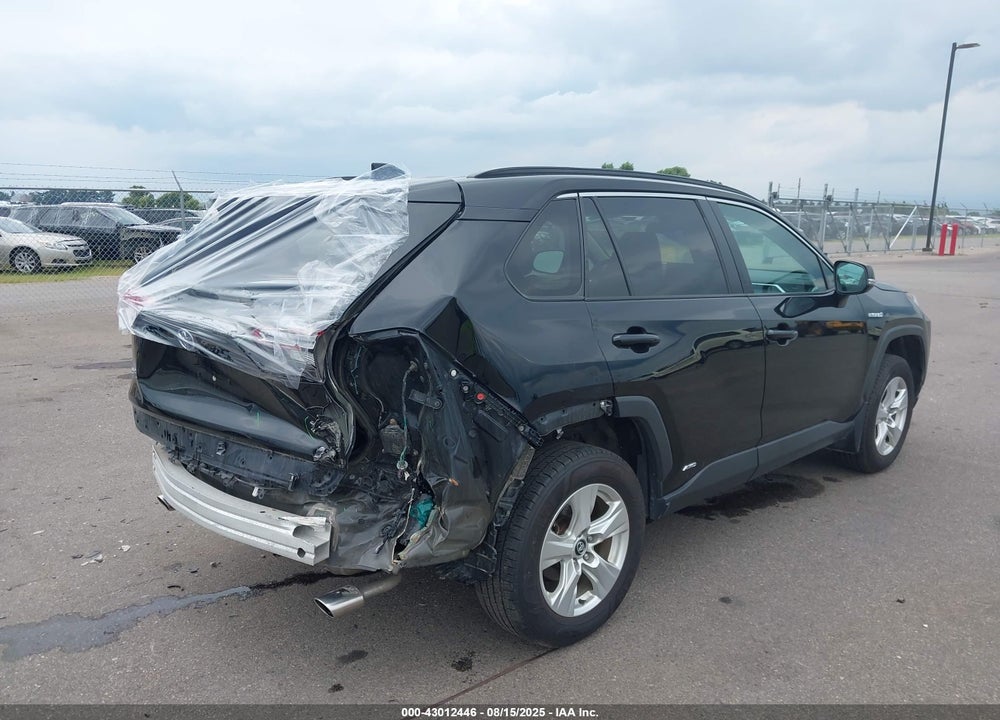 2020 TOYOTA RAV4 HYBRID XLE VIN: 2T3RWRFV3LW091651