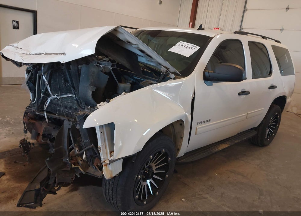 2013 CHEVROLET TAHOE LS VIN: 1GNSKAE02DR217107
