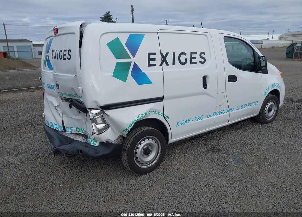 2020 NISSAN NV200  CARGO S XTRONIC CVT VIN: 3N6CM0KN4LK690159