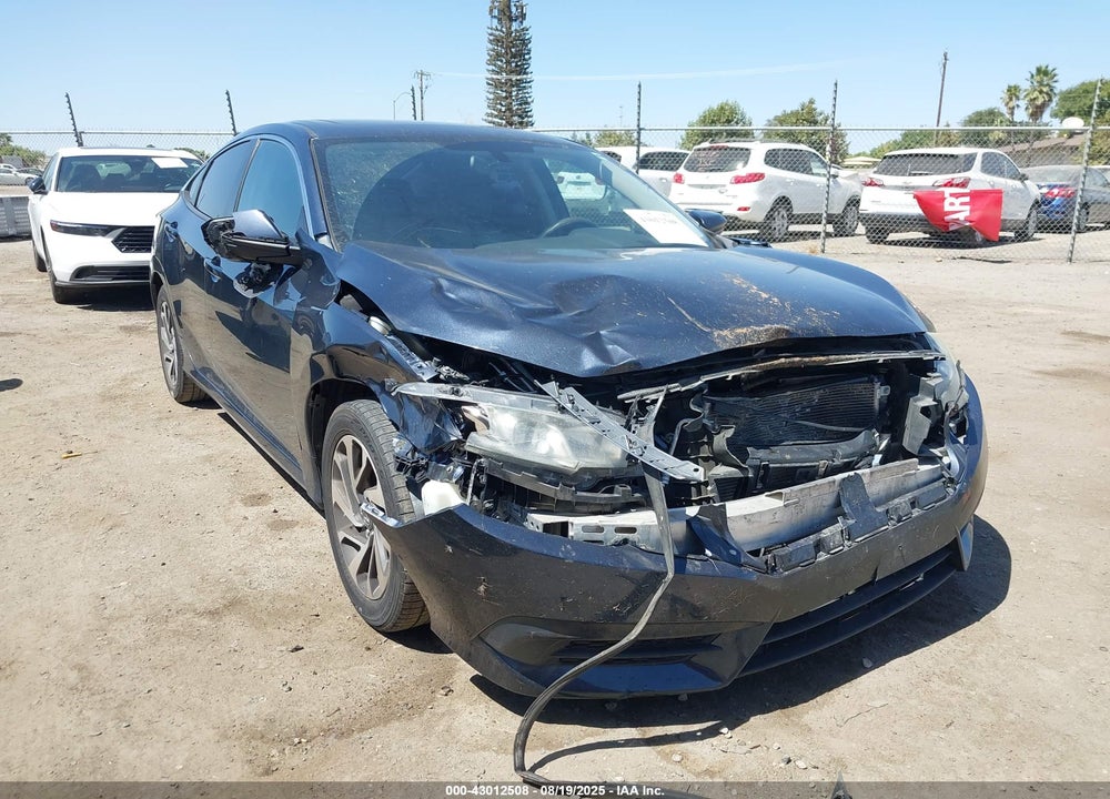 2018 HONDA CIVIC EX VIN: 19XFC2F71JE201786