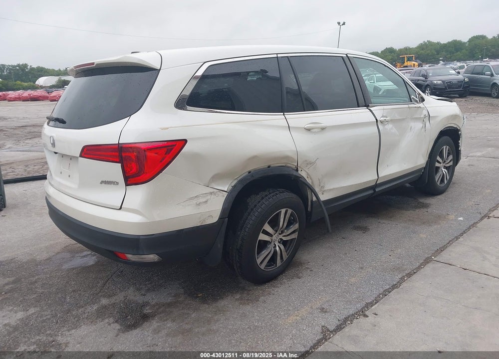 2017 HONDA PILOT EX-L VIN: 5FNYF6H68HB041910