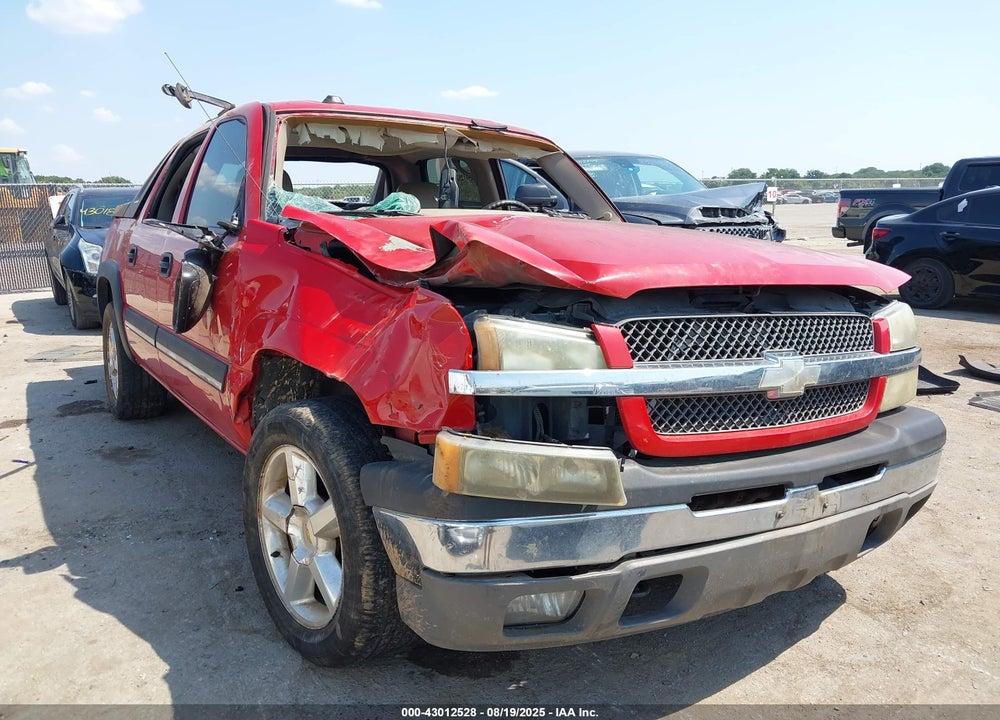 2004 CHEVROLET AVALANCHE 1500 VIN: 3GNEC12T84G231411