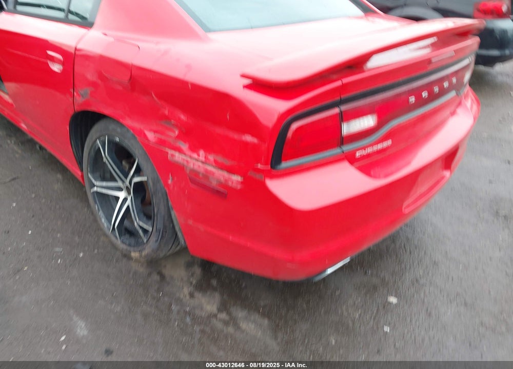 2013 DODGE CHARGER VIN: 2C3CDXHG2DH730784