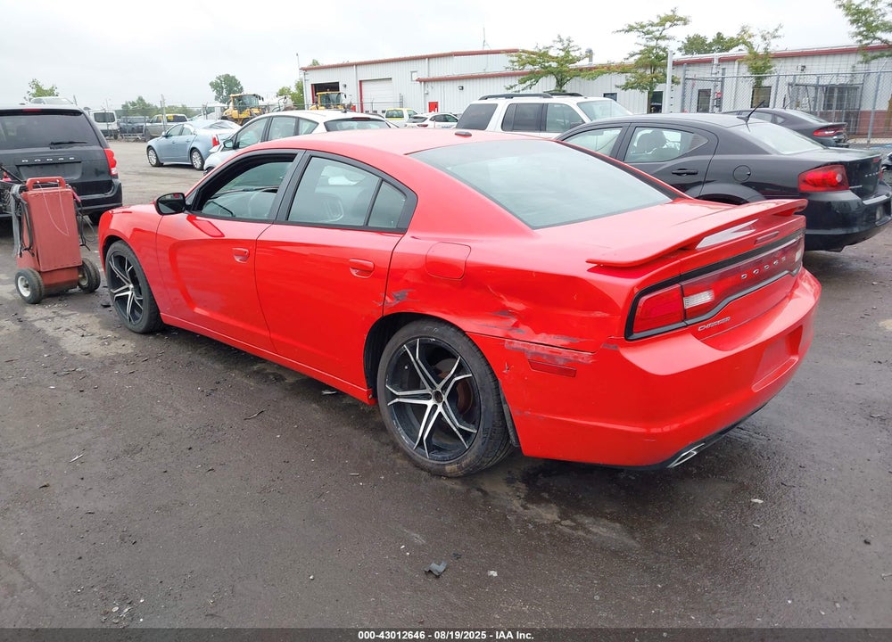2013 DODGE CHARGER VIN: 2C3CDXHG2DH730784