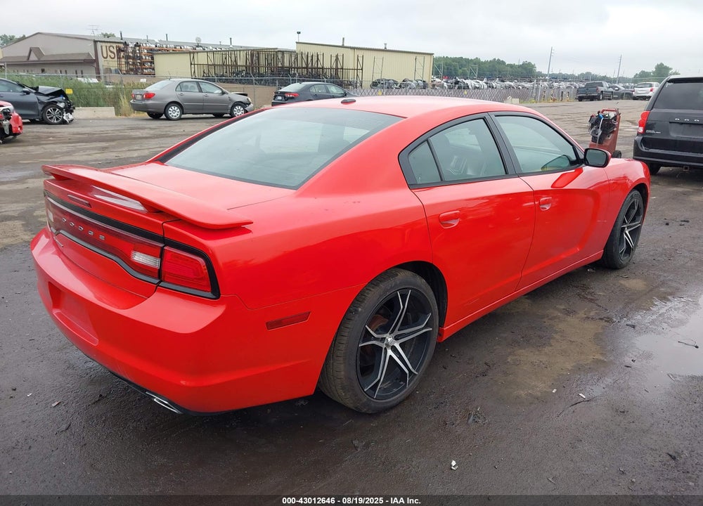 2013 DODGE CHARGER VIN: 2C3CDXHG2DH730784