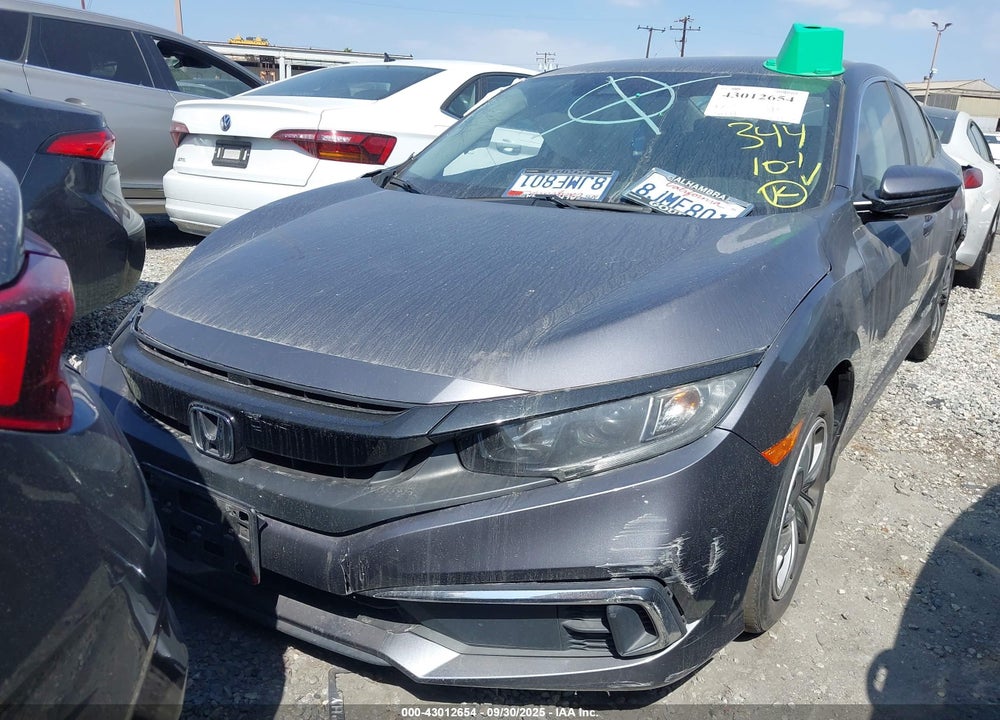 2019 HONDA CIVIC VIN: 2HGFC2F67KH540762