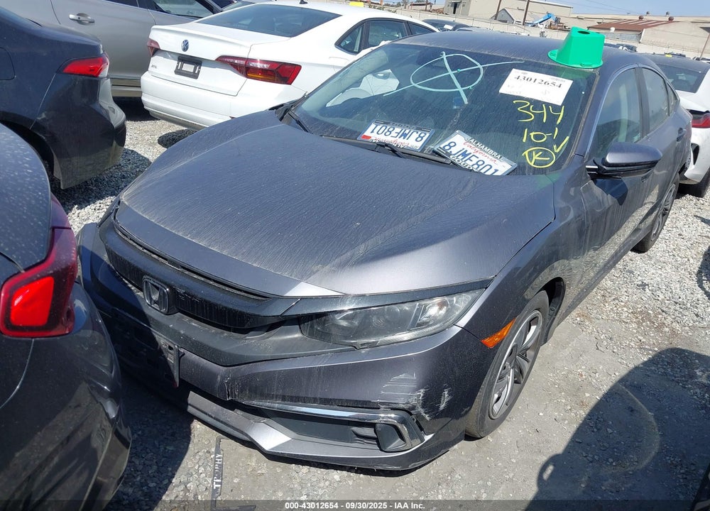 2019 HONDA CIVIC VIN: 2HGFC2F67KH540762