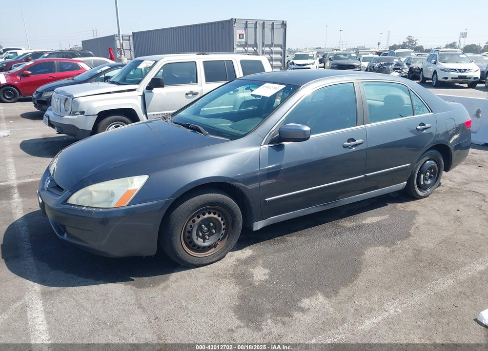 2005 HONDA ACCORD 2.4 LX VIN: 1HGCM564X5A121209