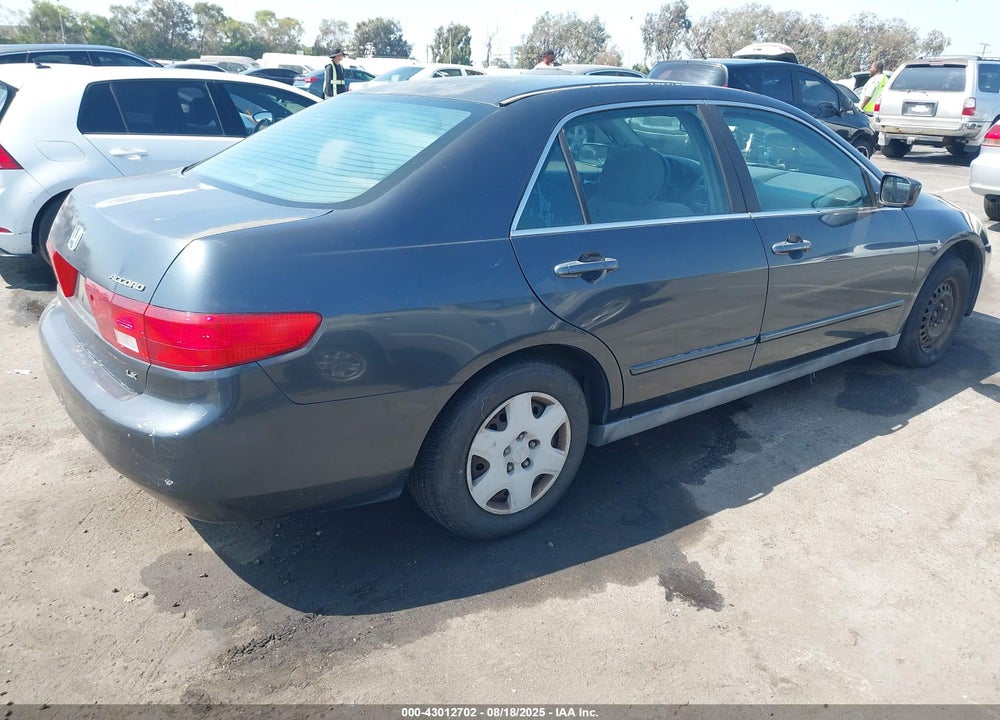 2005 HONDA ACCORD 2.4 LX VIN: 1HGCM564X5A121209