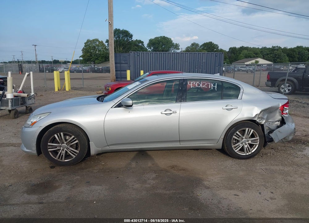 2013 INFINITI G37 VIN: JN1CV6AR7DM759101