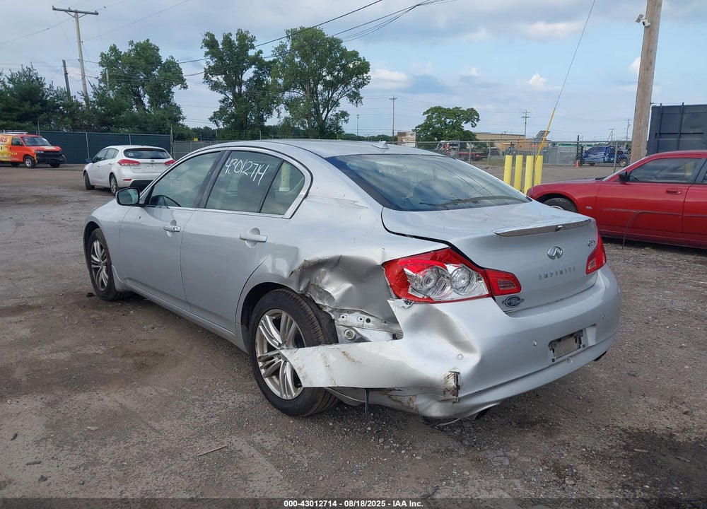 2013 INFINITI G37 VIN: JN1CV6AR7DM759101