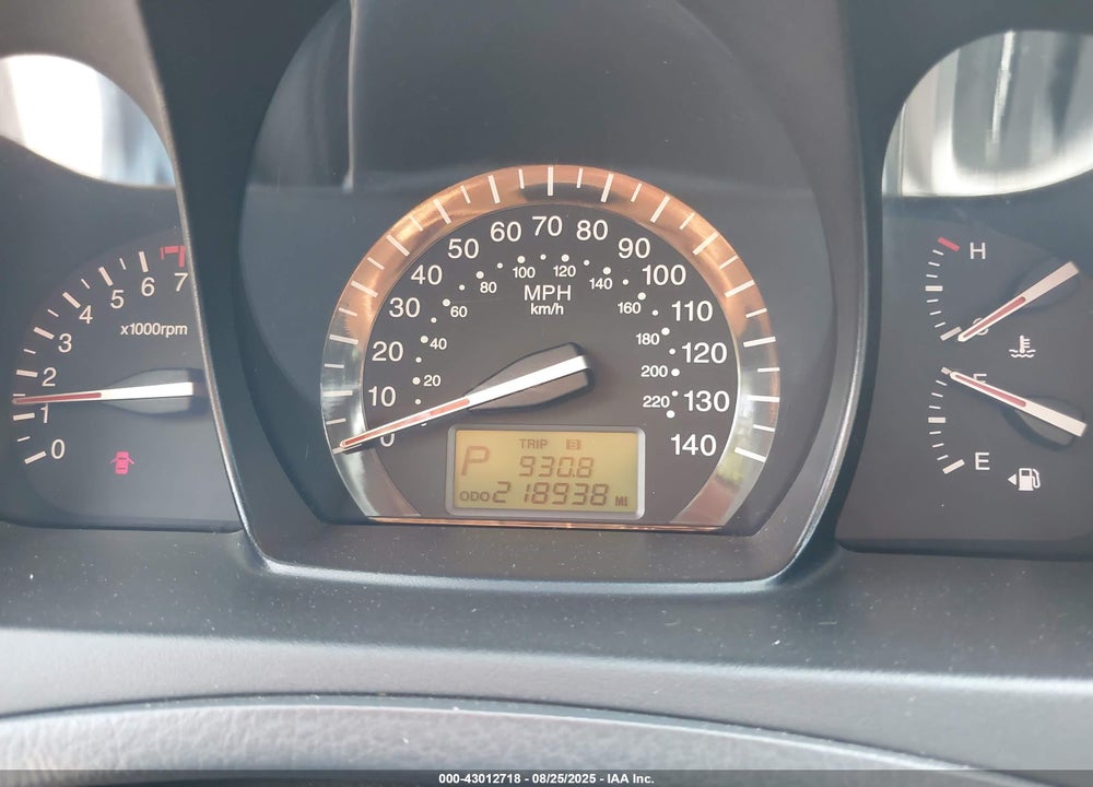 2008 KIA SPECTRA EX VIN: KNAFE121685495405