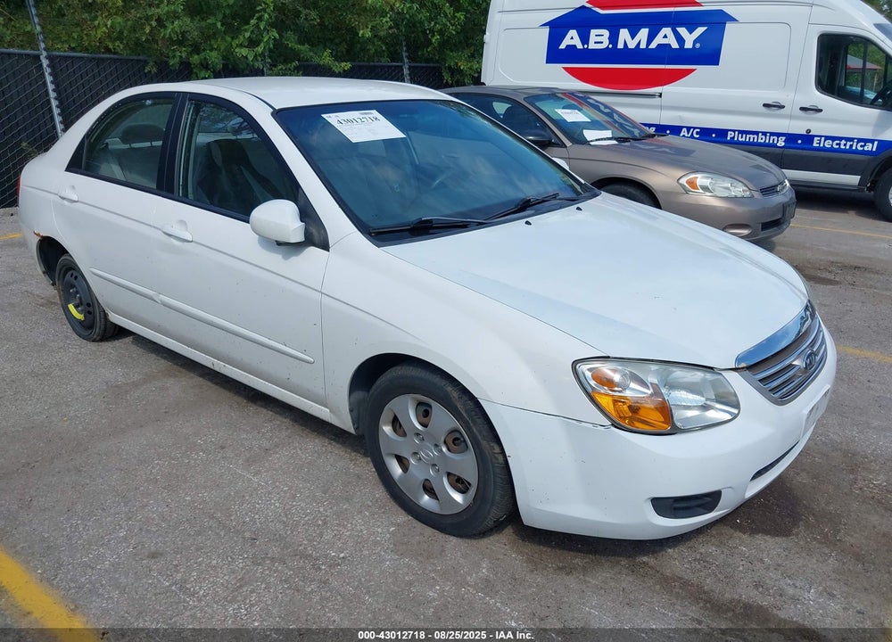 2008 KIA SPECTRA EX VIN: KNAFE121685495405