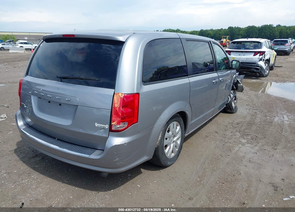 2018 DODGE GRAND CARAVAN SE VIN: 2C4RDGBG0JR139955