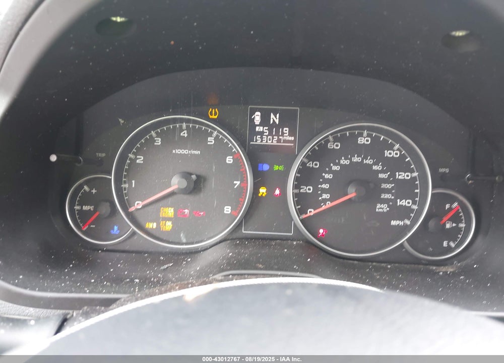 2013 SUBARU OUTBACK 2.5I PREMIUM VIN: 4S4BRCGC4D3275662