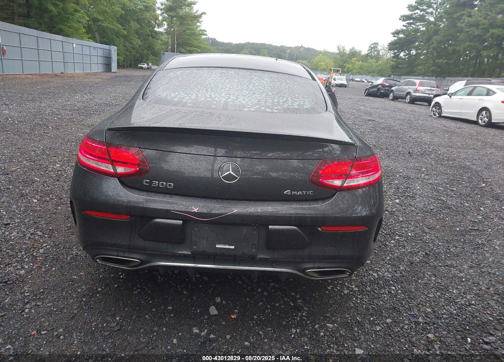 2019 MERCEDES-BENZ C CLASS VIN: WDDWJ8EB8KF775054