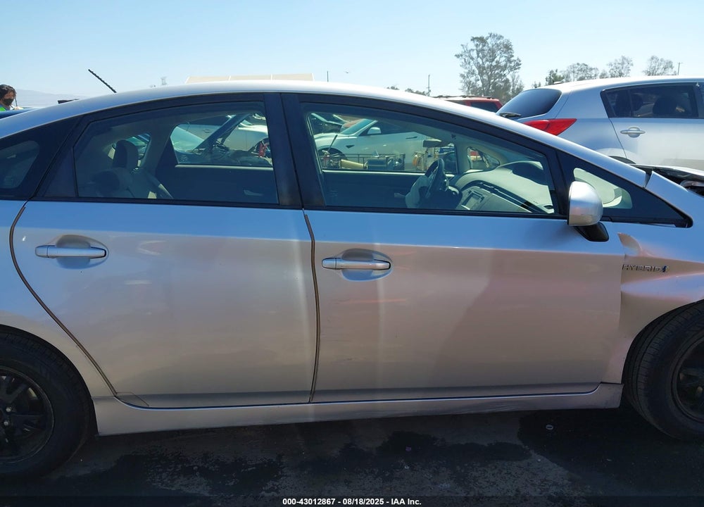 2012 TOYOTA PRIUS VIN: JTDKN3DU8C5501752