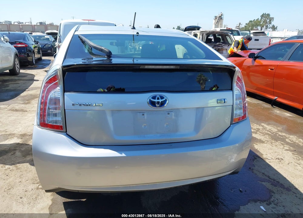2012 TOYOTA PRIUS VIN: JTDKN3DU8C5501752