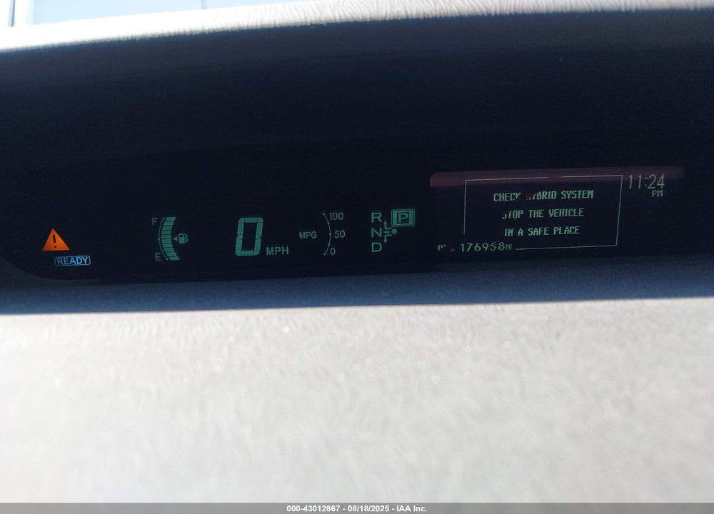 2012 TOYOTA PRIUS VIN: JTDKN3DU8C5501752