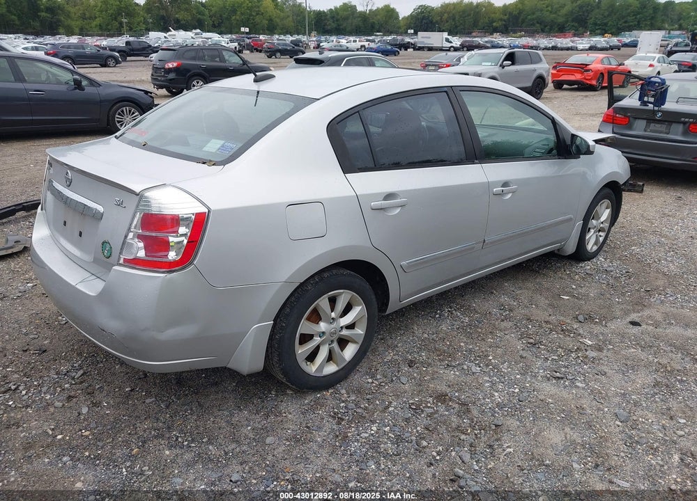 2010 NISSAN SENTRA VIN: 3N1AB6AP8AL642227