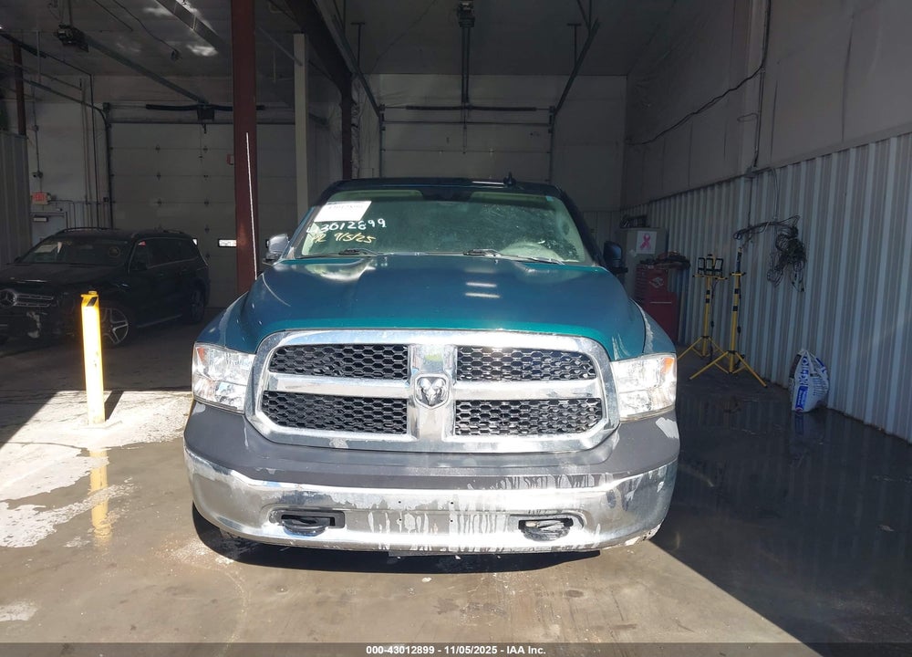 2021 RAM 1500 CLASSIC TRADESMAN 4X4 5'7 BOX VIN: 3C6RR7KG5MG635191