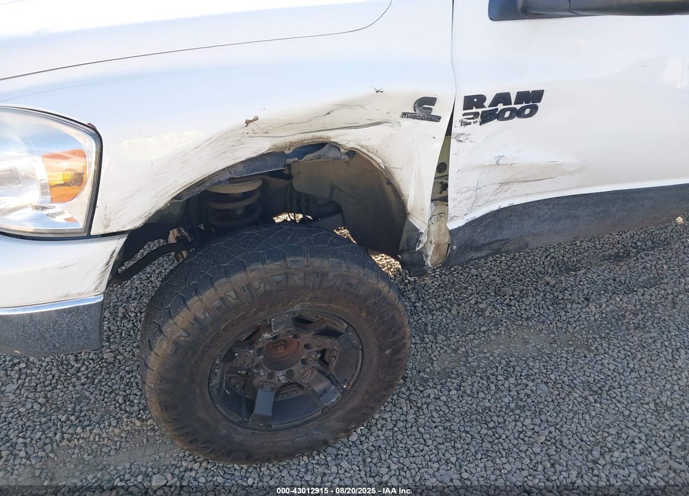 2006 DODGE RAM 2500 SLT VIN: 3D7KS29C66G280058