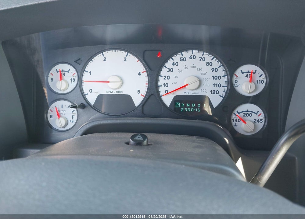 2006 DODGE RAM 2500 SLT VIN: 3D7KS29C66G280058