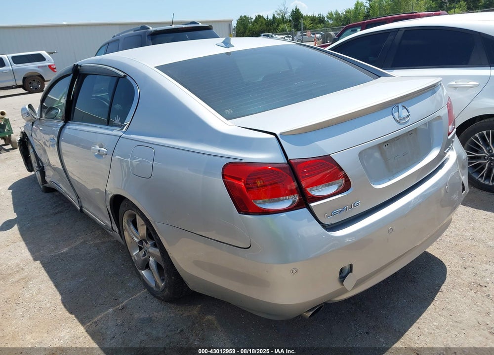 2008 LEXUS GS 350 VIN: JTHBE96S880030252